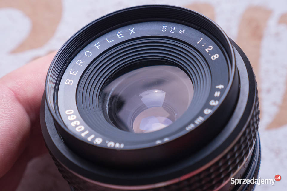 Obiektyw szerokokątny Exactar 35mm f28 M42 Szramowo
