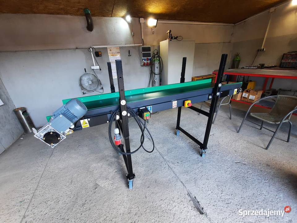 Przenośnik taśmowe proste łamane Produkcja Łowicz