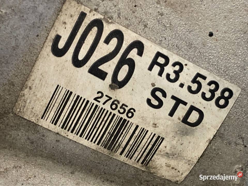 MOST DYFER TYŁ PÓŁOŚ KIA STINGER J026 33 370