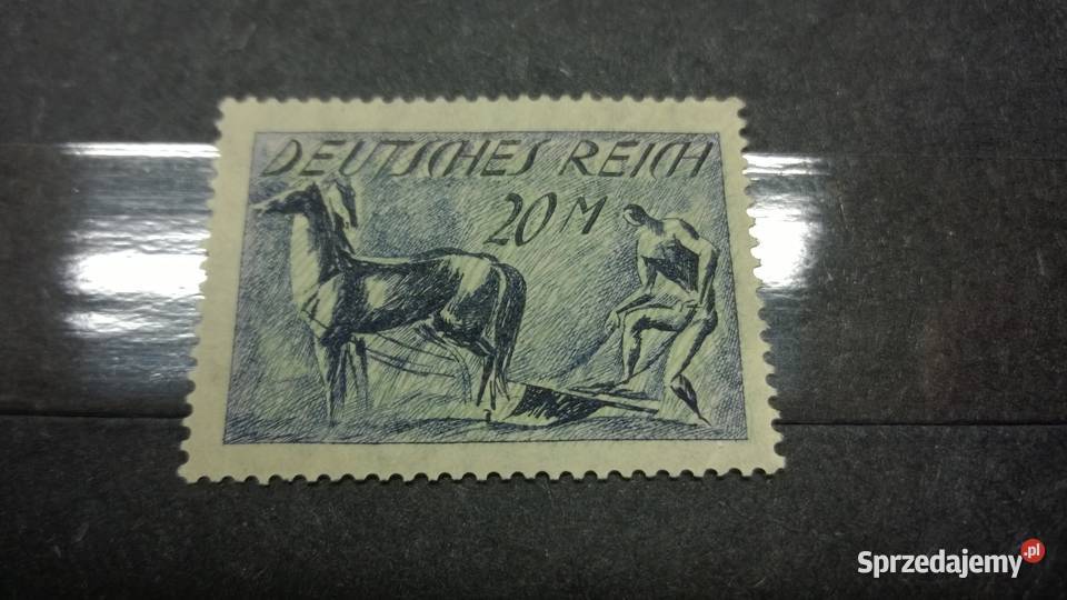 znaczek Rzesza Niemiecka 1923 CZYSTY Filatelistyka mazowieckie Warszawa