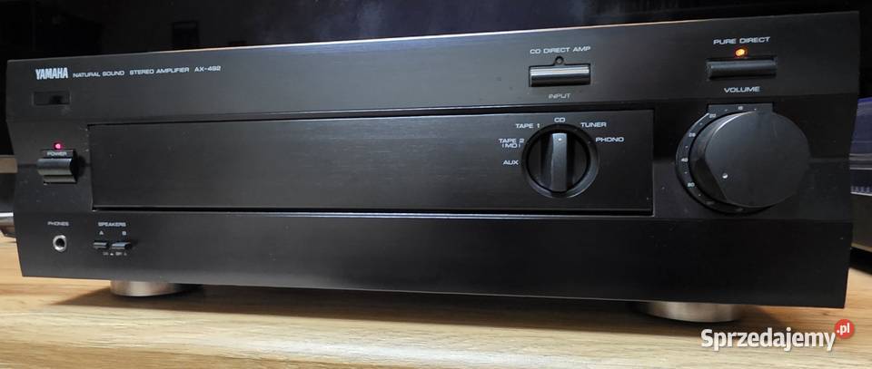 YAMAHA AX492 REWELACYJNY WZMACNIACZ STEREO Wzmacniacze i pokrewne