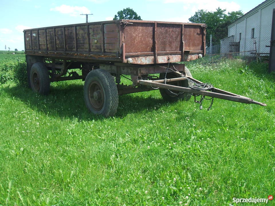 Przyczepa rolnicza D50 6 t nie wywrotka Lublin