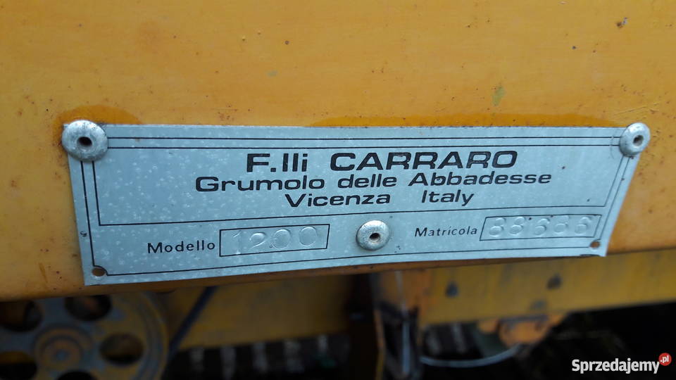 prasa carraro Rolujące (belujące) Rojewo