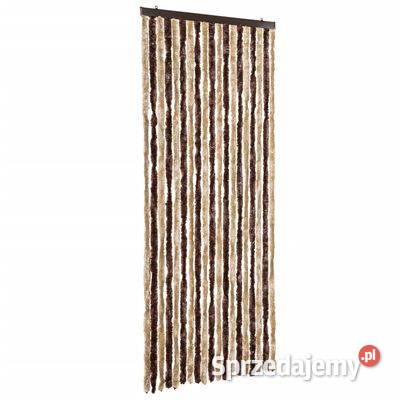 vidaXL Zasłona przeciwko owadom beż i jasny brąz mazowieckie
