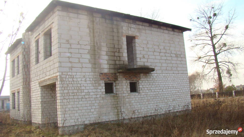 Żołędowo Bydgoszcz budynek w surowym duża działk Grunty i działki