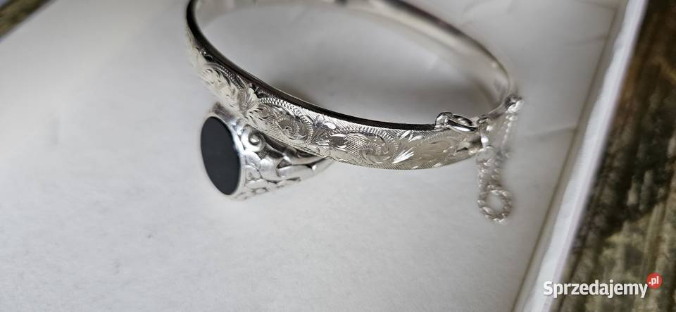 Bransoletka srebrna bransoleta unisex łańcuszek Konstancin-Jeziorna