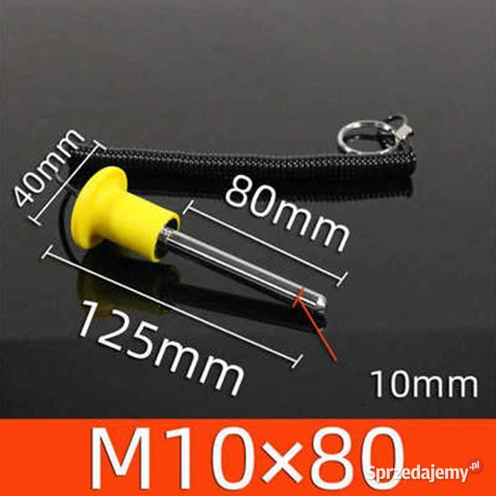 Blokada stosu PIN Klucz fi 10mm x 80mm magnes śląskie Częstochowa
