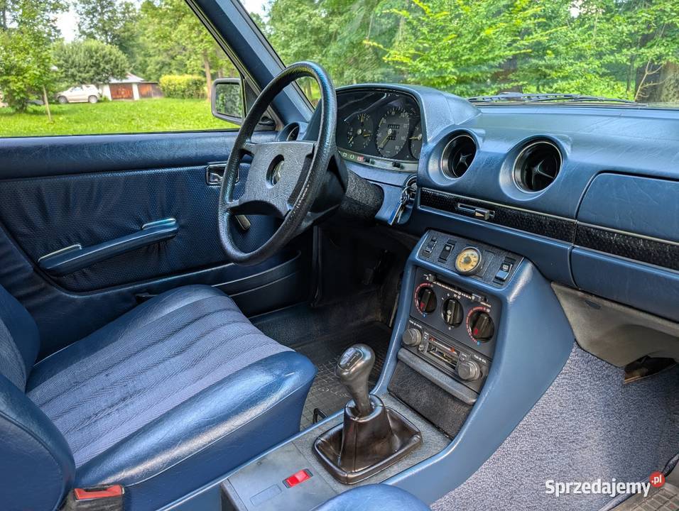 Mercedes Benz W123 200D nieuszkodzony Poręba Wielka