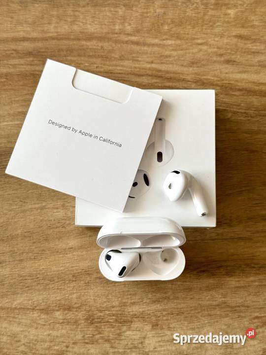 AirPods 4 ANC Nowe Słuchawki bezprzewodowe wielkopolskie Poznań sprzedam
