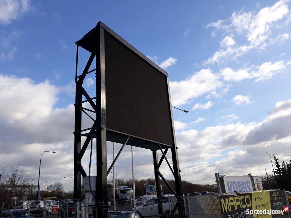 Telebim p25 20 m kwadratowych z konstrukcją lubelskie Lublin