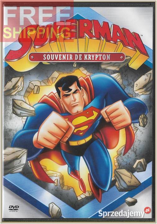 Superman Souvenir de Krypton 1996 DVD Superman Krynica-Zdrój