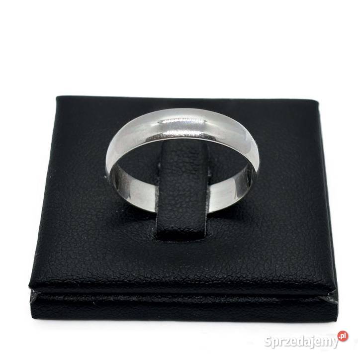 Nowa Srebrna Obrączka Próby 925 337g Rozmiar 24 srebro warmińsko-mazurskie Elbląg