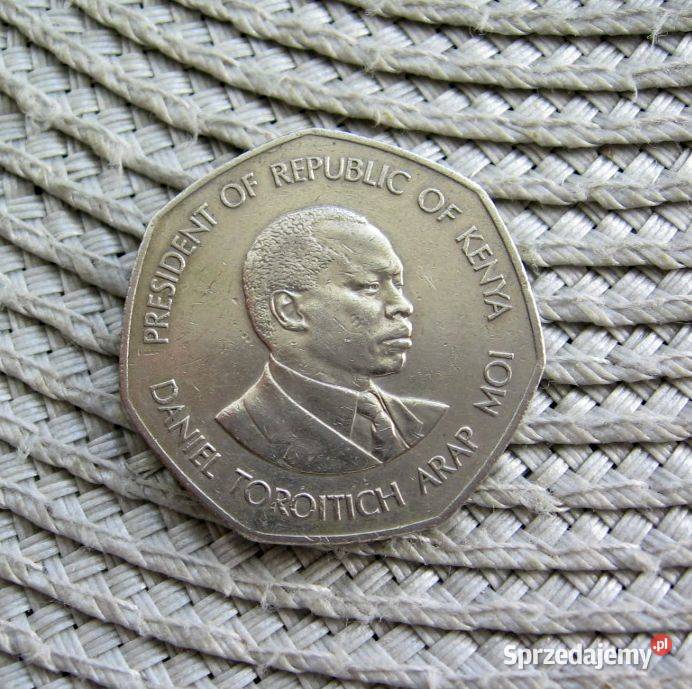 Kenia 5 Szylingów 1985r Kolekcje wielkopolskie Kalisz