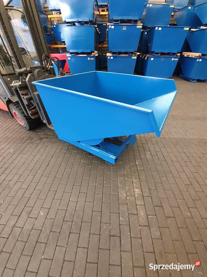 Kontener metalowy do wózka widłowego 2500l śląskie Chorzów