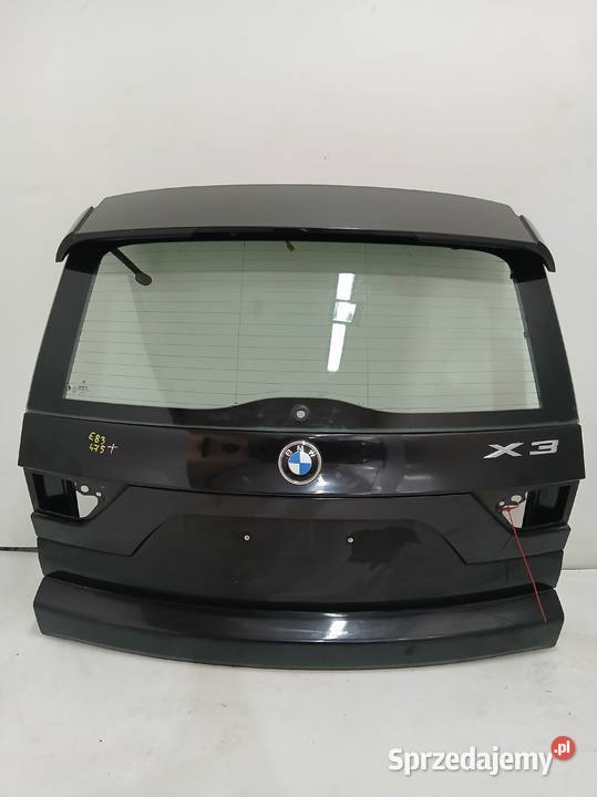KLAPA BAGAŻNIKA BMW X3 E83 4759 BLACK SAPPHIRE Strzyżewice sprzedam