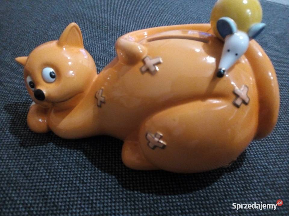 Piękna porcelanowa skarbonka Kaiser Bavaria z Częstochowa