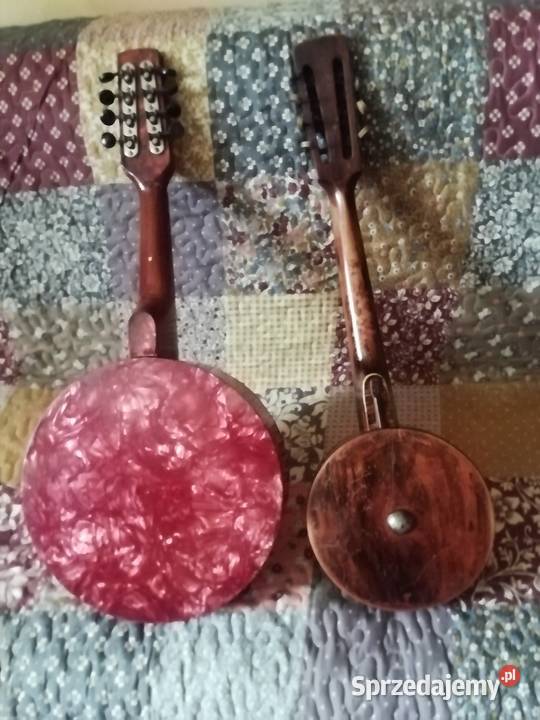 Stare instrumenty muzyczne z lat 40 tych Kraków