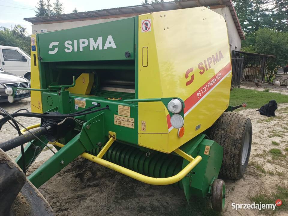 Prasa SIPMA 1221 FARMA PLUS łańcuchowowalcowa Sipma świętokrzyskie Łubnice