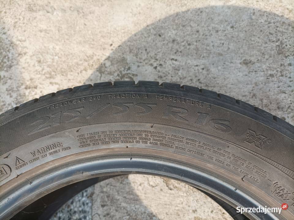 Michelin Opony 21555 R 16 lato