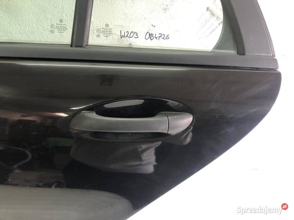 DRZWI KOMPLETNE LEWY TYŁ MERCEDES W203 KOMBI wielkopolskie