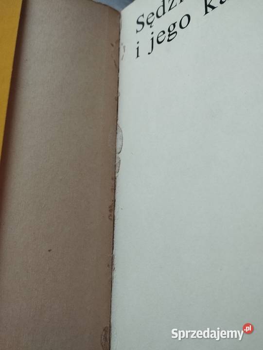 sędzia i jego kat durrenmatt