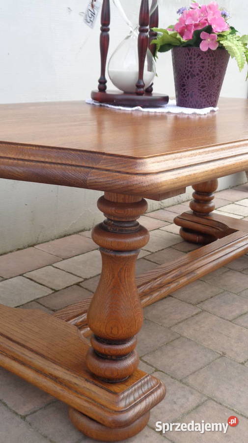 solidna dębowa ława wielkopolskie Mielnica Duża