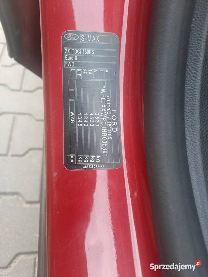 Forg S 20TDCI 7 foteli 2017r Radom