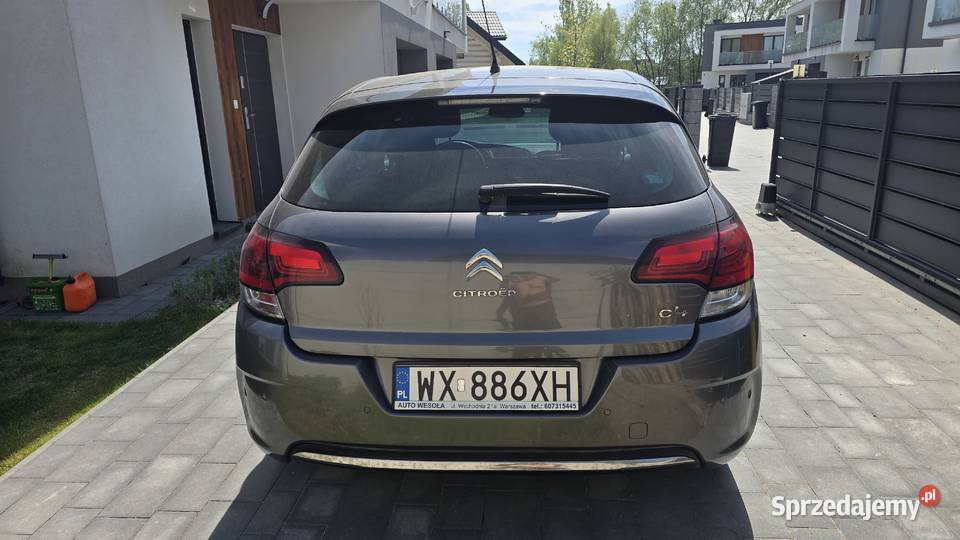 Citroen C4 z 2017r 130 automat bogate mazowieckie Nowa Wola sprzedam