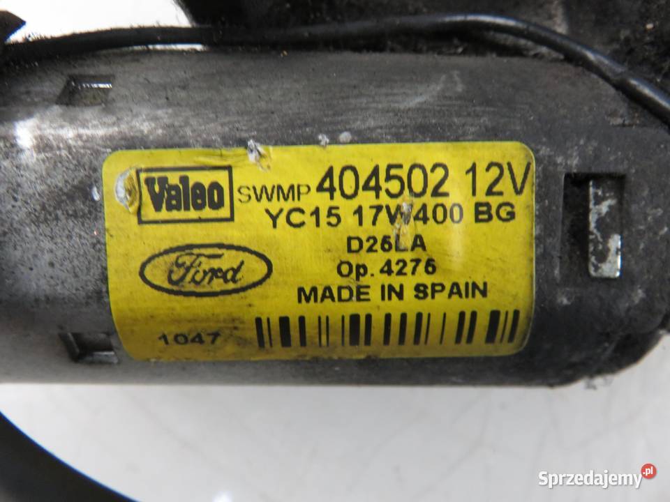 SILNICZEK WYCIERACZKI TYŁ FORD TRANSIT VI osobowe