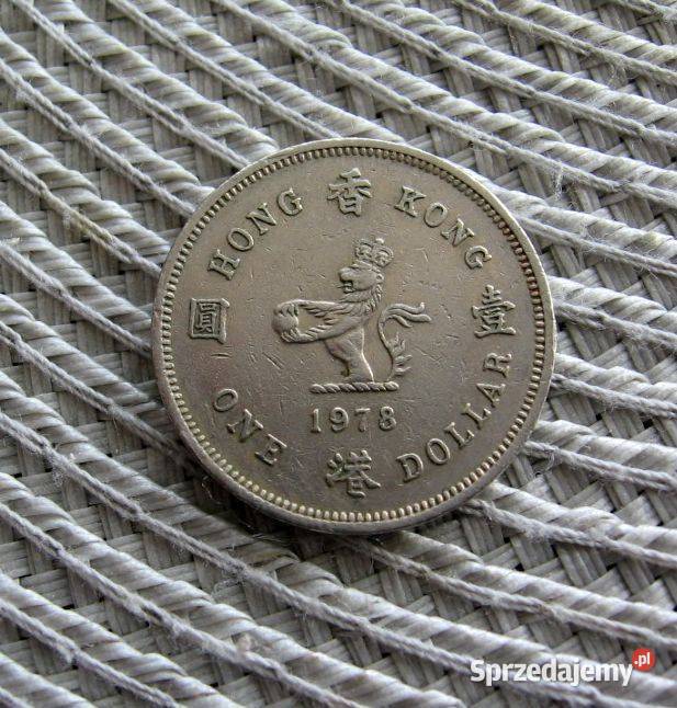 Honkong 1 Dolar 1978r Kalisz