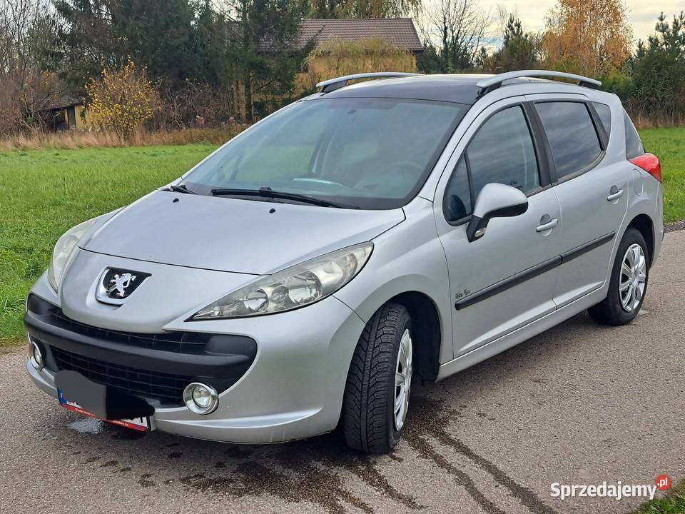 Sprzedam Peugeot 207sw 14 benzyna 2009r z mazowieckie Żyrardów