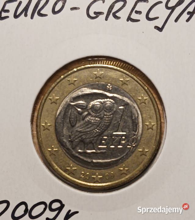 1 Euro Grecja 2009 r Konin