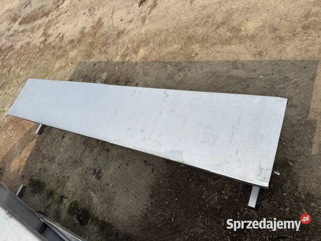 Ławka ze stali nierdzewnej Głogówko