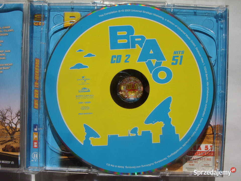 Sladanka CD BRAVO HITS 51 2CD 2005 CD Wołów