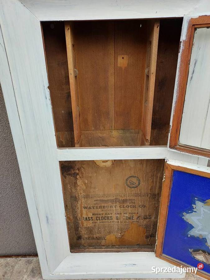 672 Obudowa szafka skrzynia starego Antyki Tczew