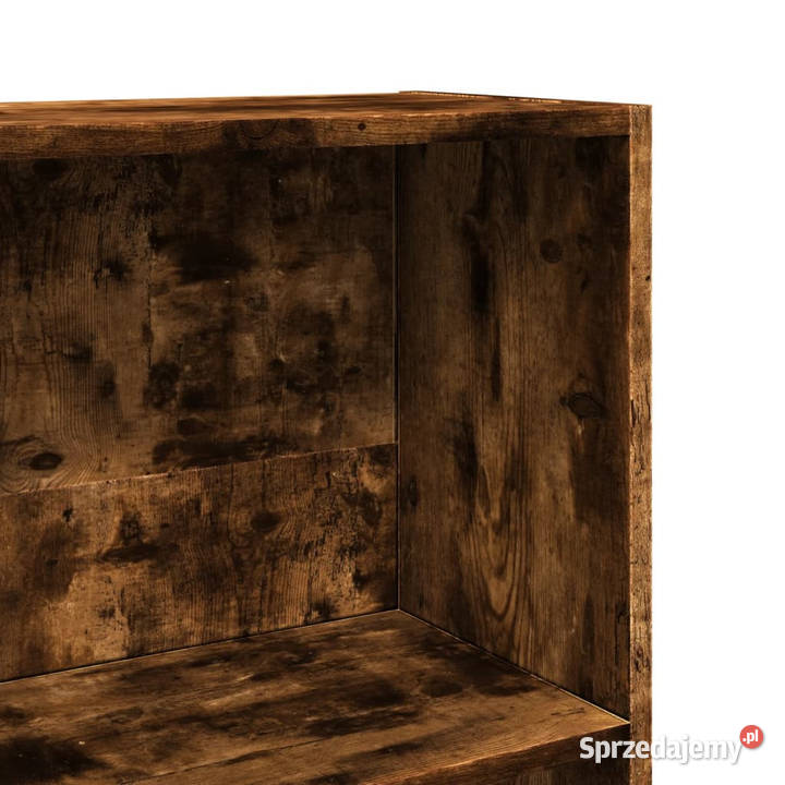 Regał przydymiony dąb 60x24x143 materiał Warszawa