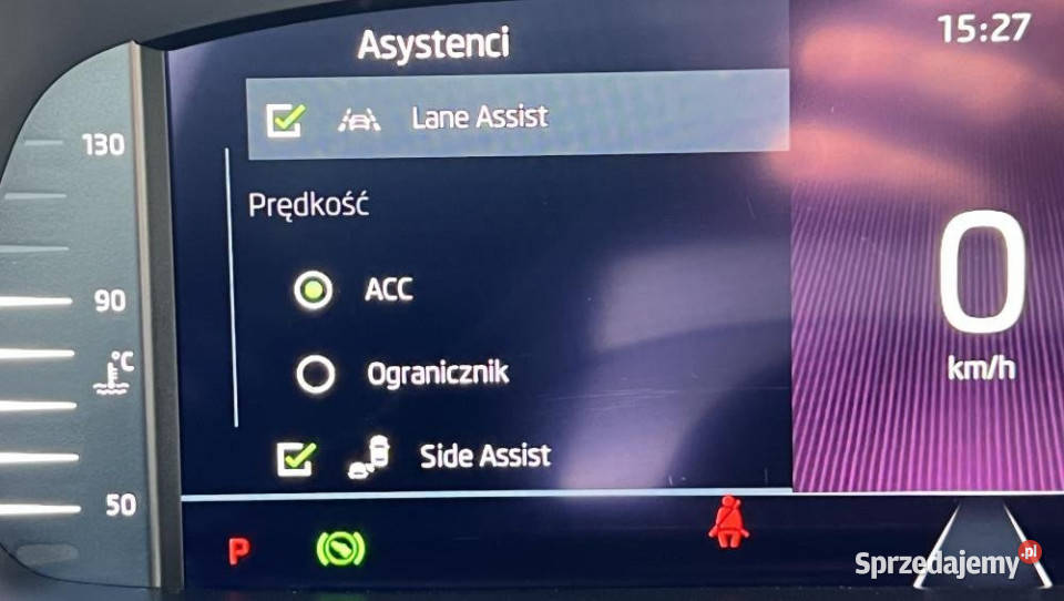 Skoda Octavia 2021r IWŁ ASO FV 23 AndroidCarPlay