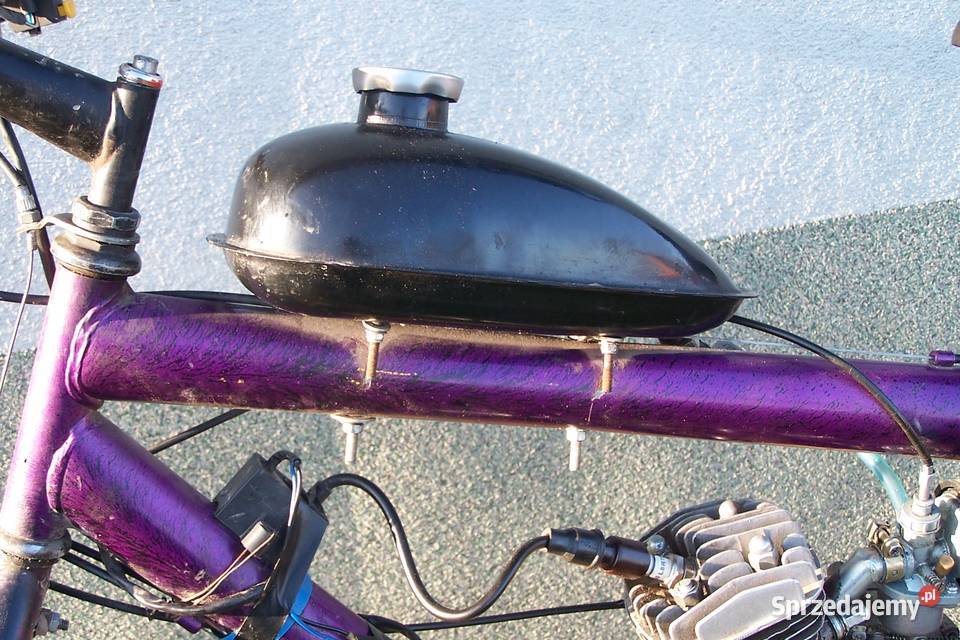 rower z silnikiem spalinowym Rowery