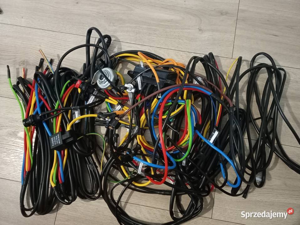 Instalacja elektryczna koparka Ostrówek kpl Układ elektryczny, zapłon mazowieckie Siedlce