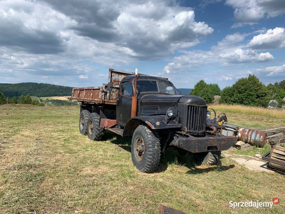 Zis zabytek sprawny naped na wszystkie kola 6x6 Wojakowa