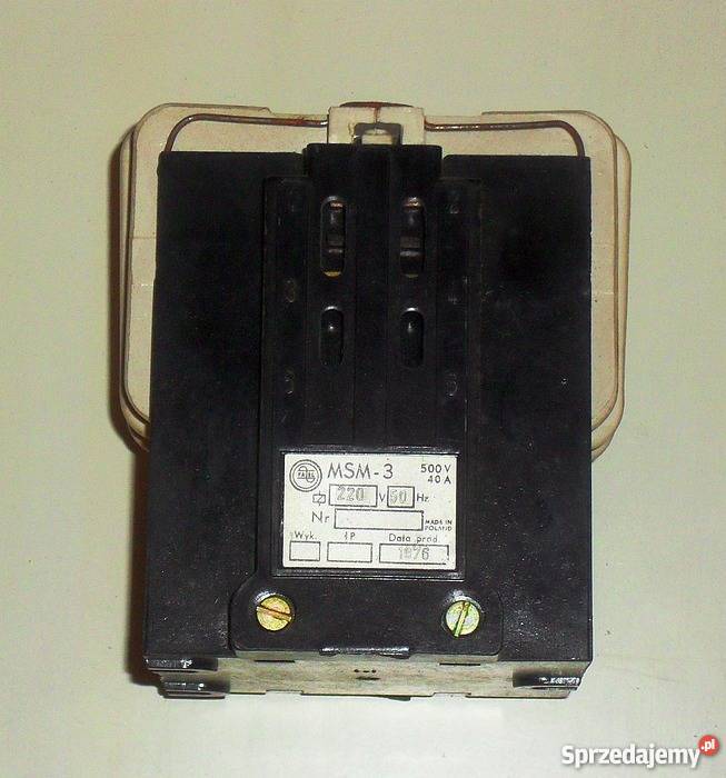 Stycznik 40 A MSM3 FAEL cewka 220 VAC sprzedam
