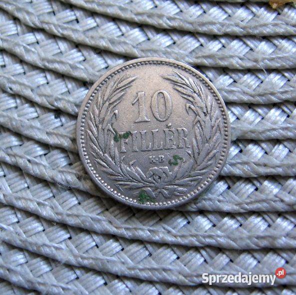 Węgry 10 Filler 1894r Kalisz