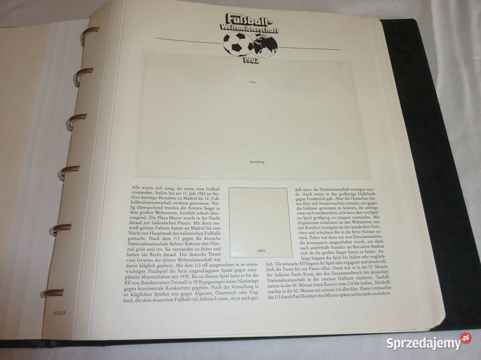 Albumy piłkarskie z olimpiad i mistrzostw cz1 Filatelistyka małopolskie Bukowno