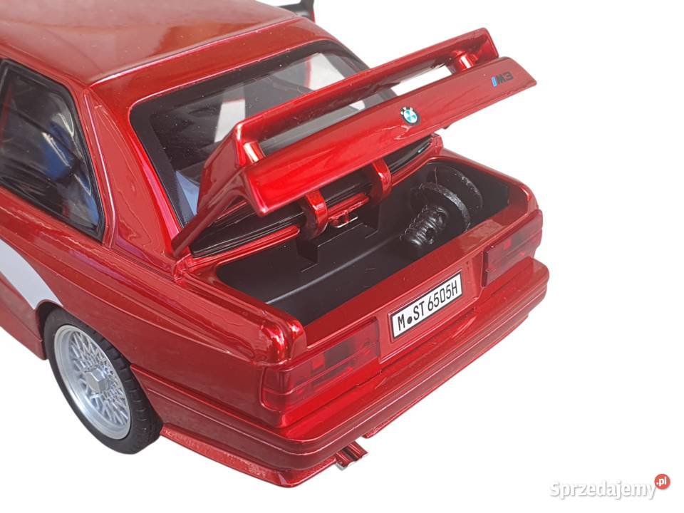 Model samochodu BMW E30 M3 CocaCola Classic 124 śląskie Cieszyn