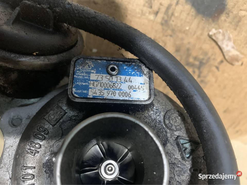 Turbina turbo 73501344 opel corsa c combo turbosprężarki zachodniopomorskie Szczecin