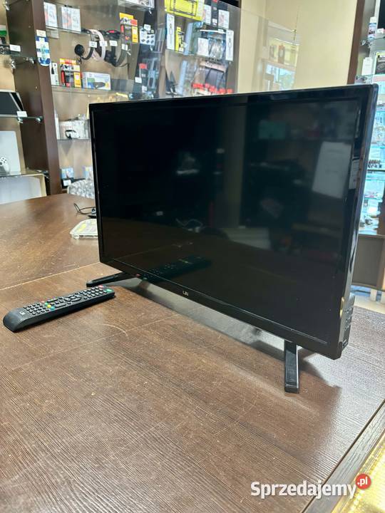 Telewizor LED Lin 24LHDD06 24 HD Ready czarny Elbląg sprzedam