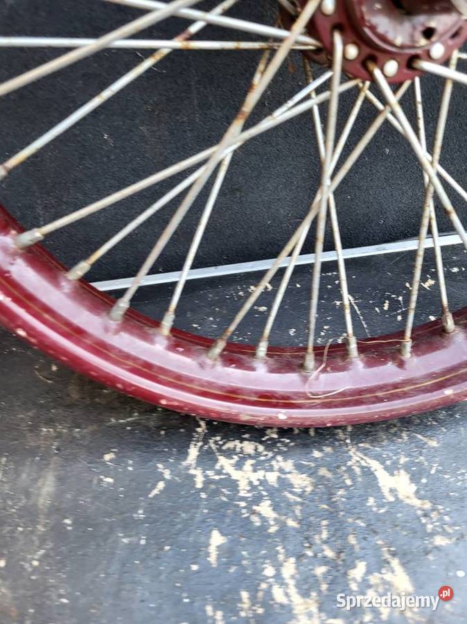KOŁO PRZÓD WÓZEK BOCZNY TYŁ 40 SZPRYCH BSA AJS Rybnik