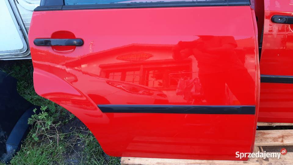 drzwi prawe lewe przód tył ford fiesta mk5 mk6 Dębno