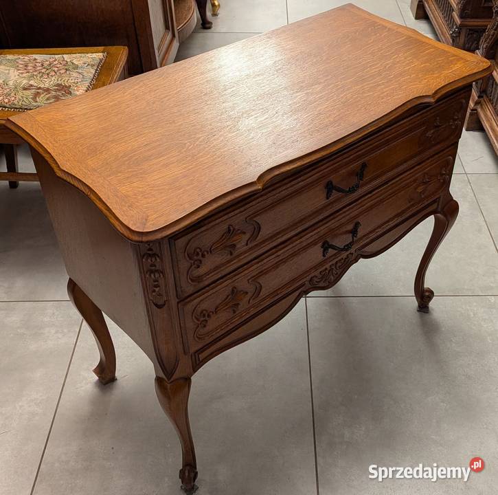 Dębowa komoda ludwikowskasklep Dąbrowa Górnicza śląskie