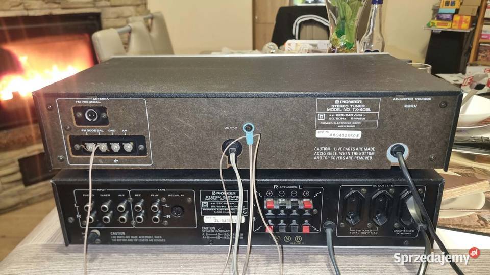 Wzmacniacz Pioneer SA408 plus tuner Pioneer Warta